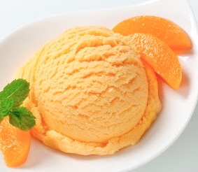 helado de mandarina
